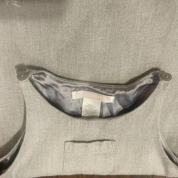 Janie & Jack Light Gray Denim Dress - Picture 4 of 5